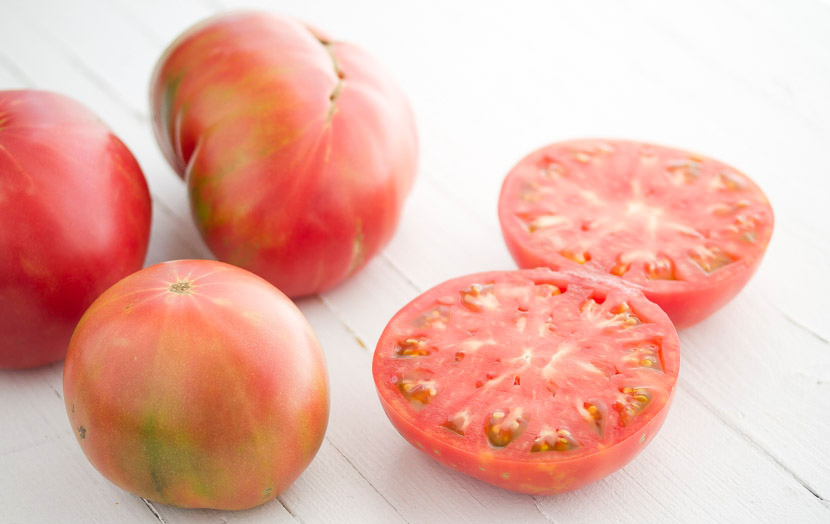 Tomates cortados